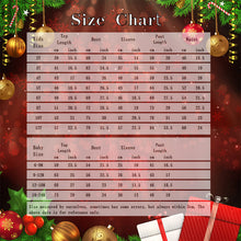 Load image into Gallery viewer, White O Neck Matching Family Christmas Pyjamas Set