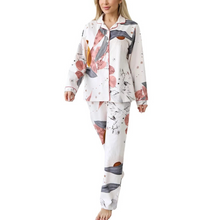 Load image into Gallery viewer, Cotton Printed Long Sleeved Women's Pyjamas Set