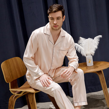 Load image into Gallery viewer, Couple Satin Pyjamas Set