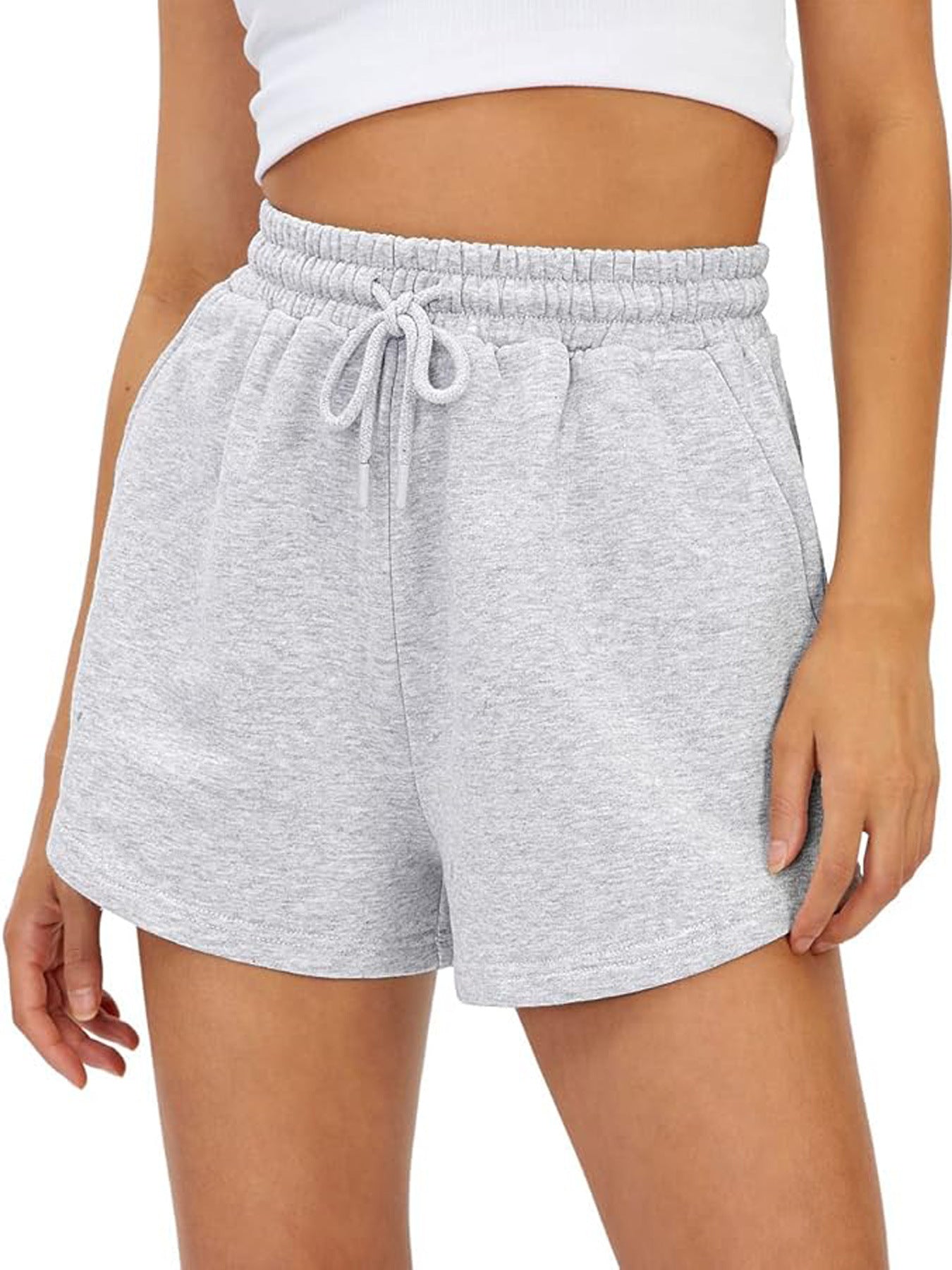 High Waist Leisure Sports Loose Shorts