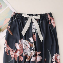 Load image into Gallery viewer, Printed Spring Flowers Blue Pyjamas