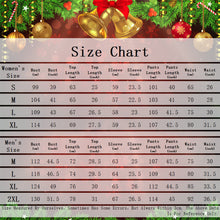 Load image into Gallery viewer, Red Christmas Tree Long-Sleeved Pyjama Set