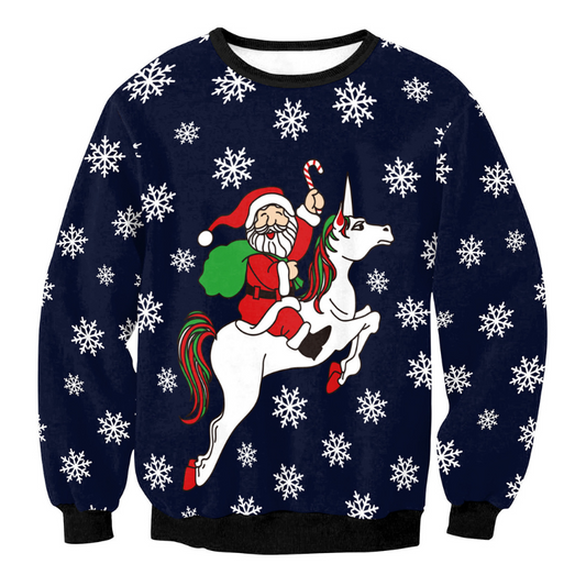 Men & Women Pullover Christmas Ugly Sweater