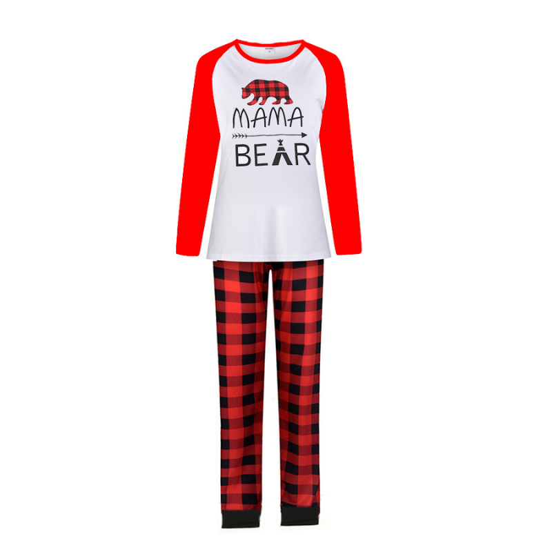 Mama Papa Bear Christmas Pyjamas Set
