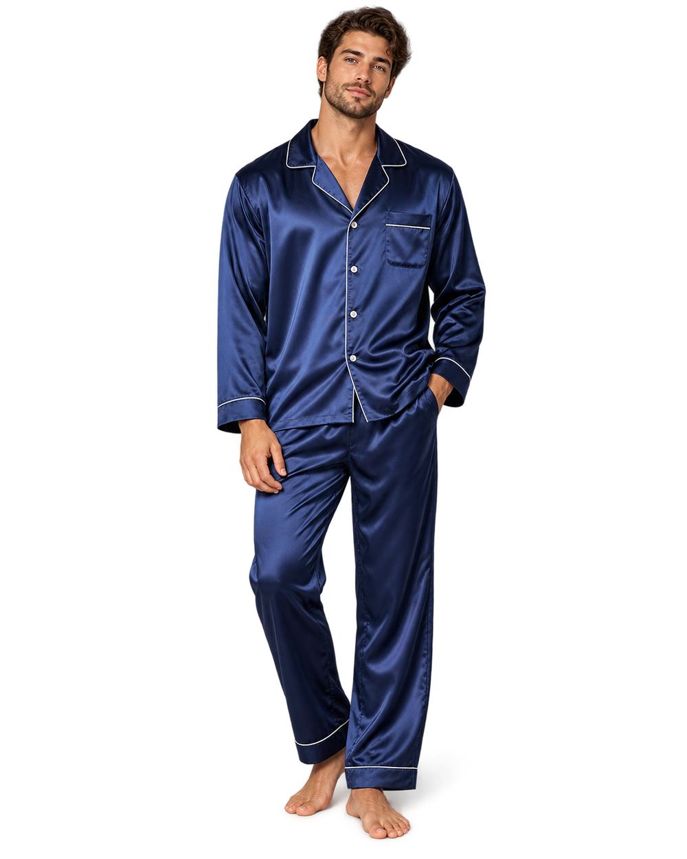 Men's Satin Pyjamas