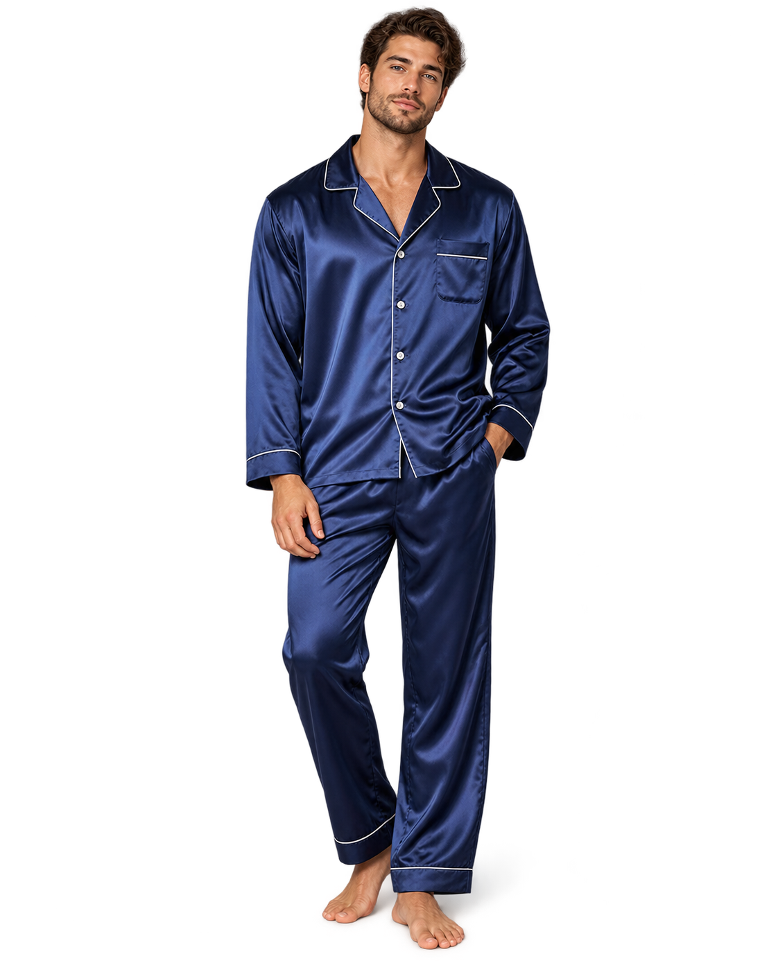 Men's Satin Pyjamas