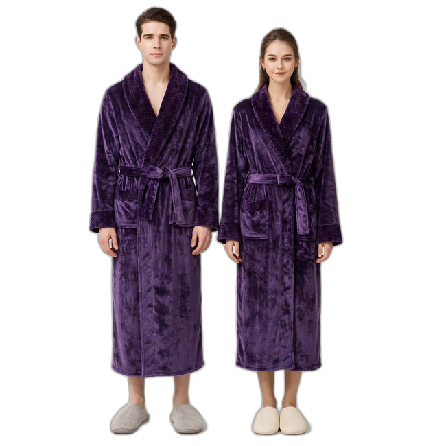 Unisex Bathrobe and Nightwear Set
