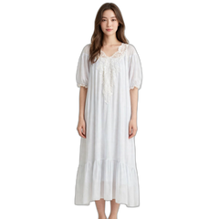 Pink Goddess French Lace Nightdress