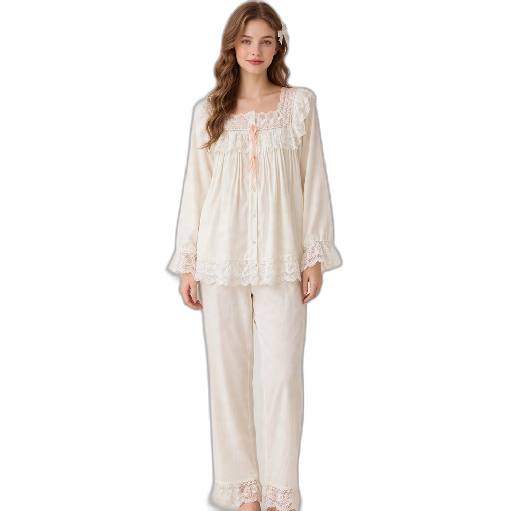 Women's Double-Sided Retro Pajama Set