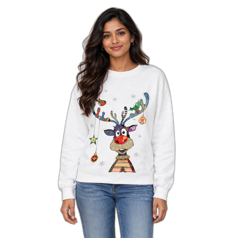 Women's Christmas Long Sleeve Sweatshirt