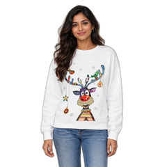 Women's Christmas Long Sleeve Sweatshirt