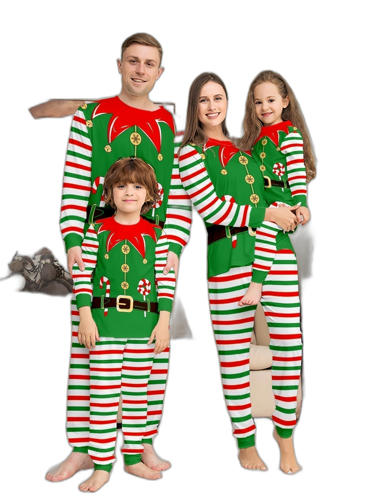 Christmas Family Party Pajama Set
