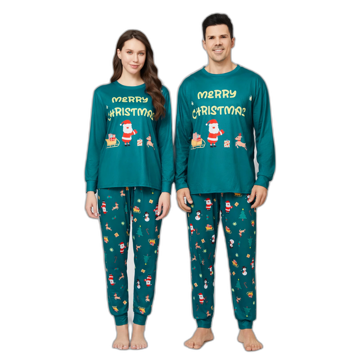 Merry Christmas Family Pyjama Set