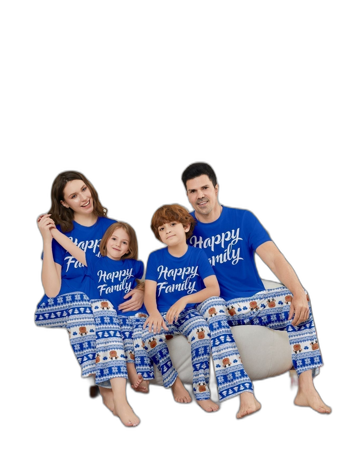 Family Happy Christmas Matching Pajama Set