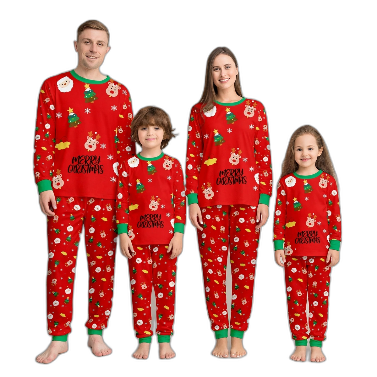 Christmas Print Family Pyjama Set