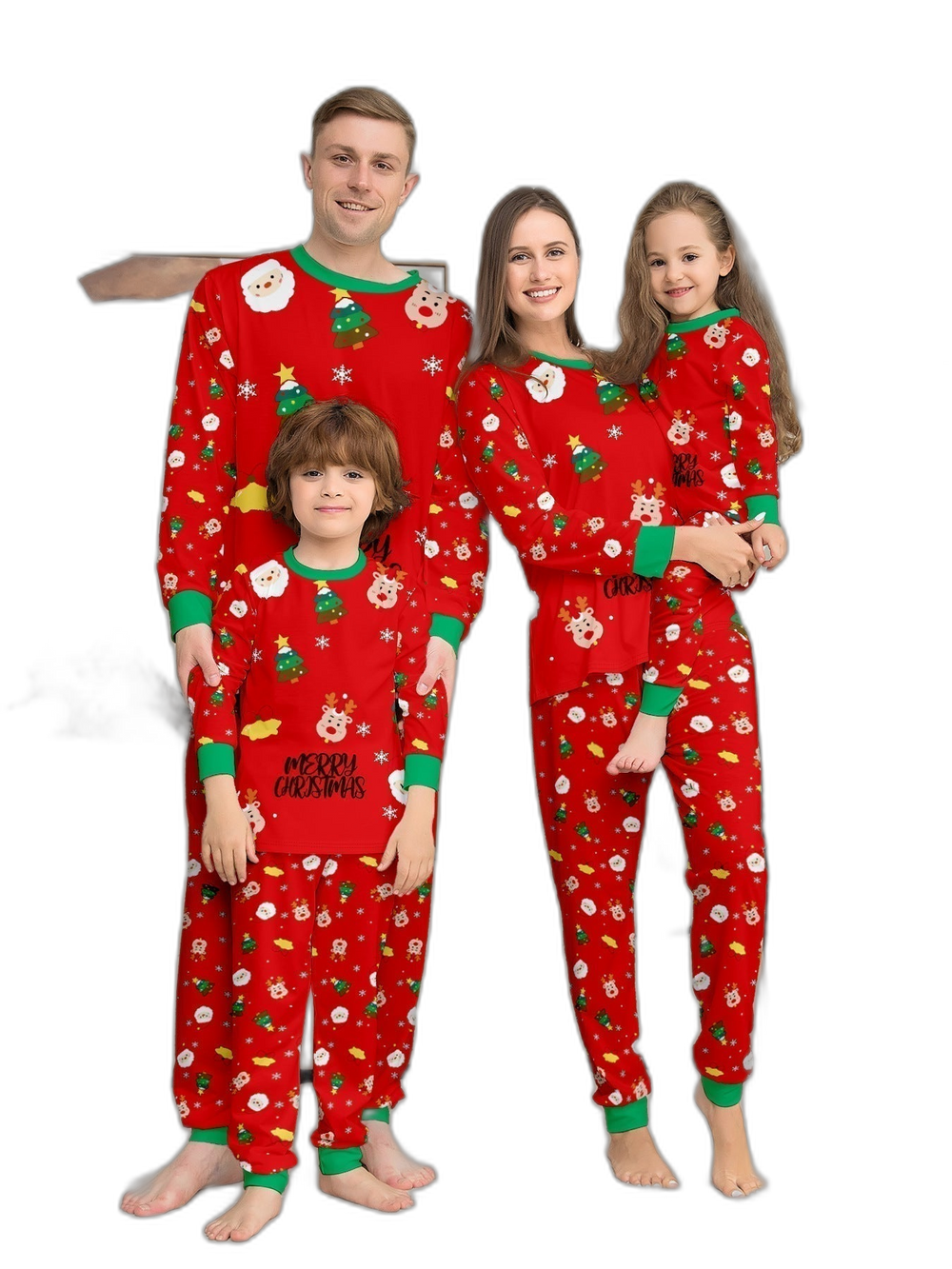 Christmas Print Family Pajama Set