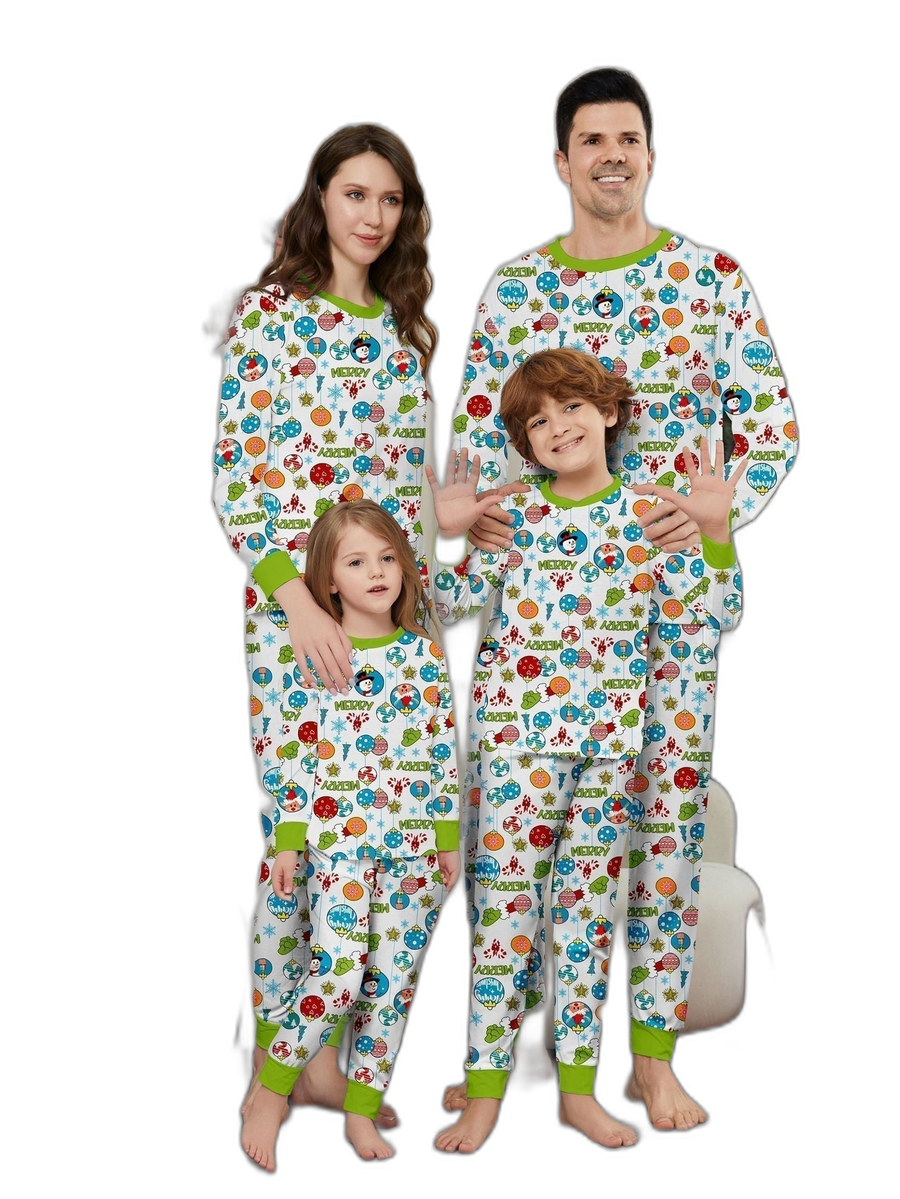 Christmas Floral Family Pyjama Set