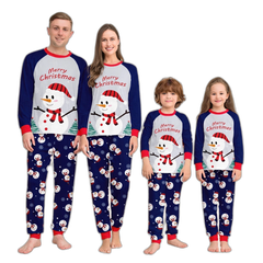 Snowman Family Matching Christmas Pajamas
