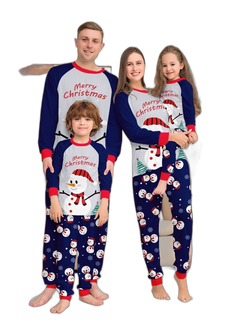 Snowman Family Matching Christmas Pajamas