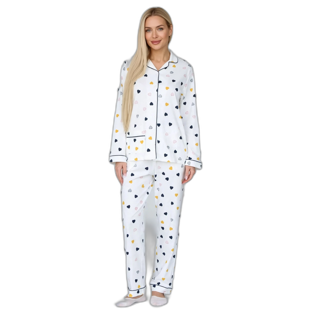 Women's Cotton Love Print Pajama Set