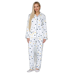 Women's Cotton Love Print Pajama Set