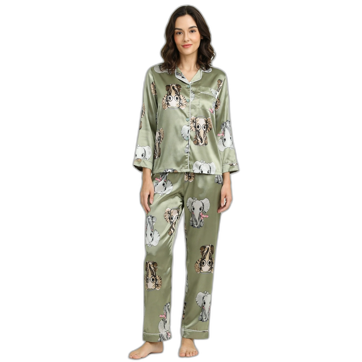 Women's 7-Piece Pajama Set