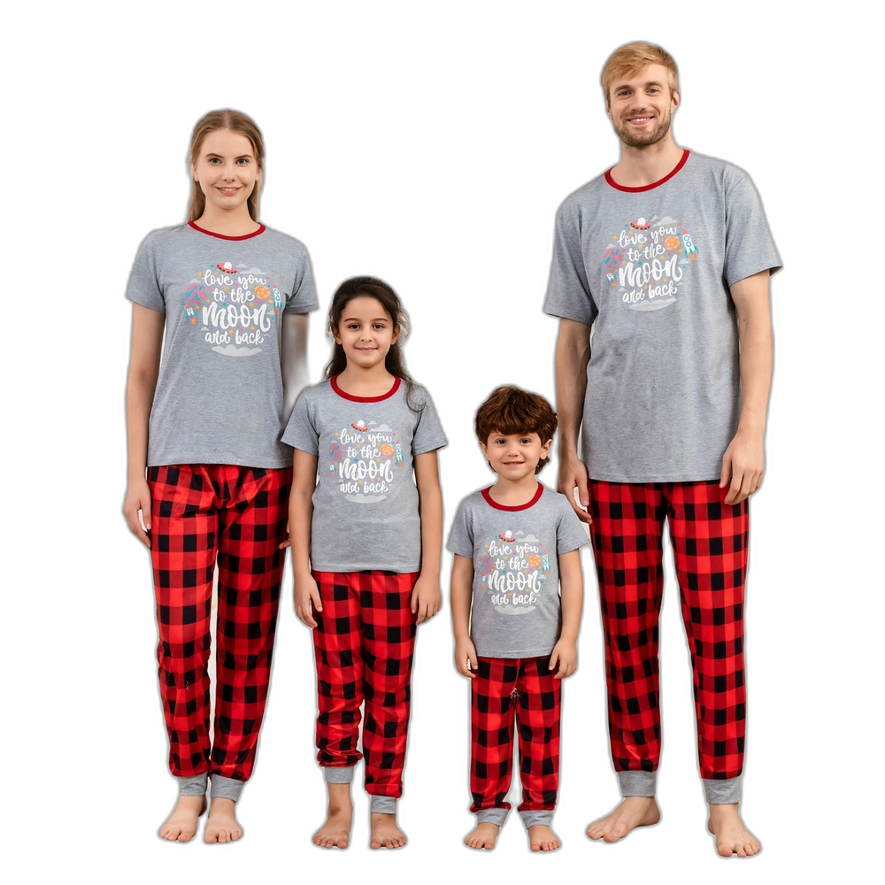 Moon and Back Family Pajama Set