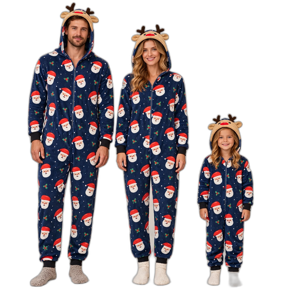 Santa Christmas Family Onesie