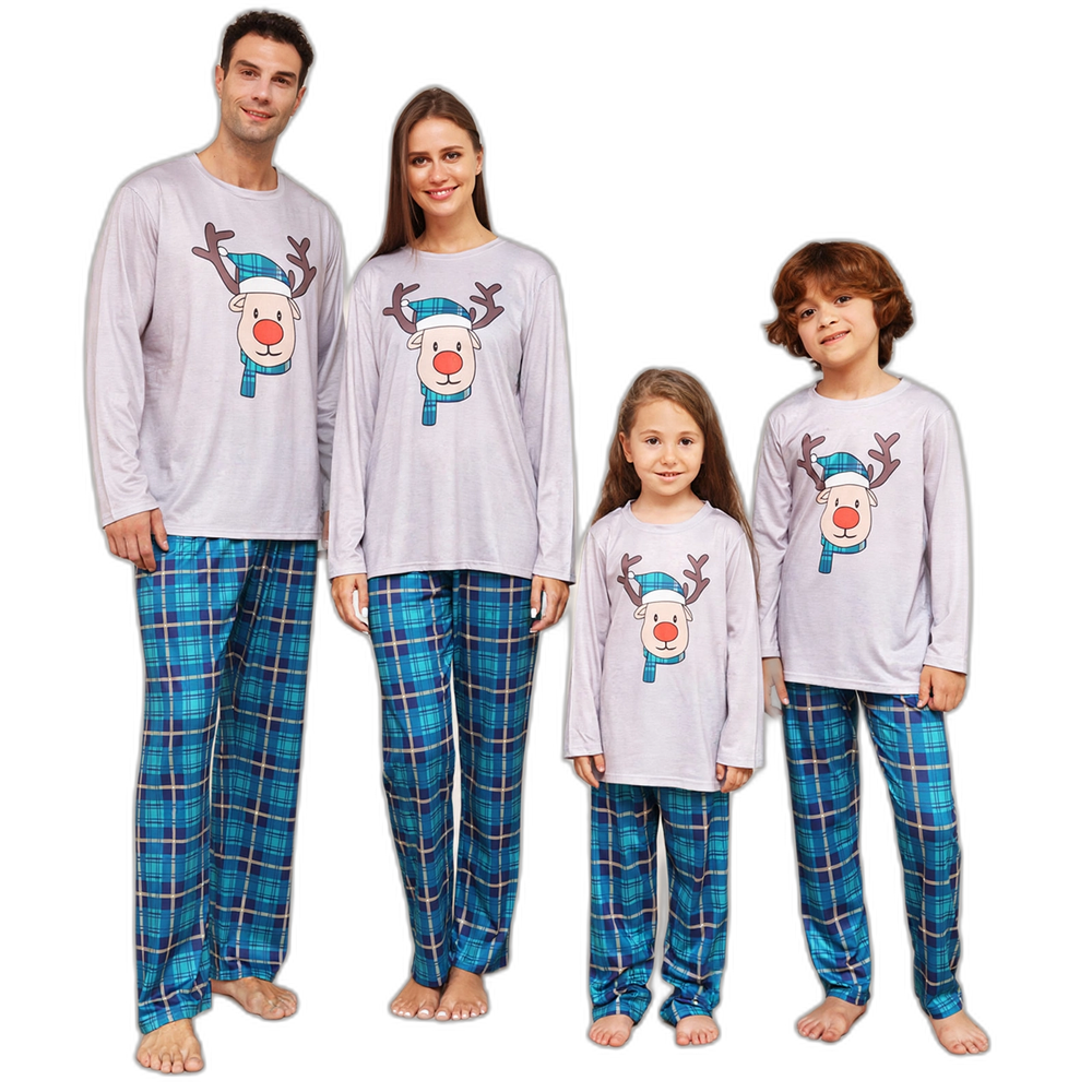 Reindeer Holiday Family Pajamas