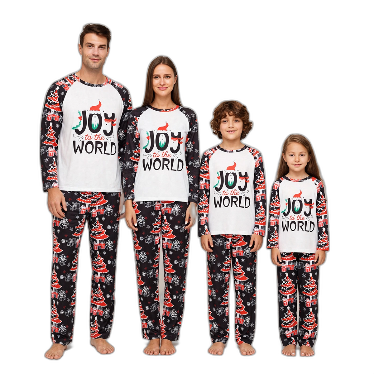 Family Joy World Christmas Matching Pajamas