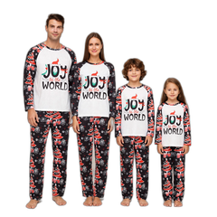 Family Joy World Christmas Matching Pajamas