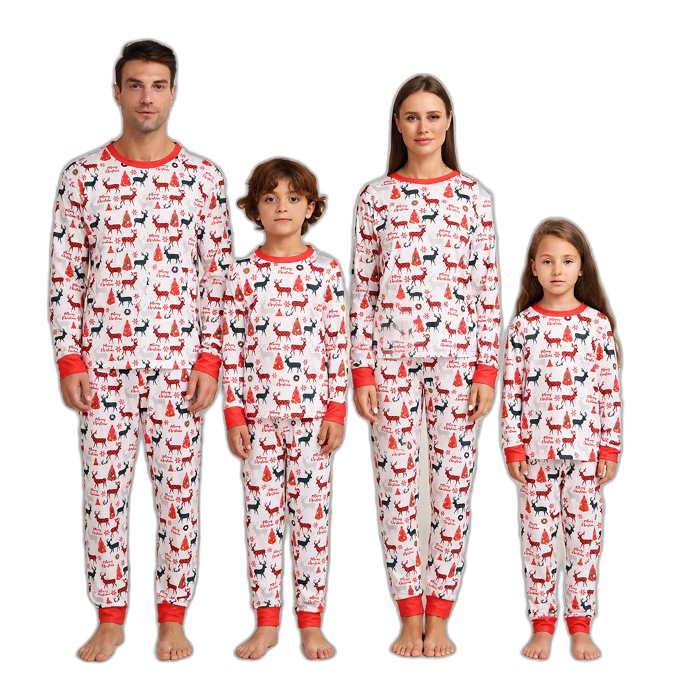 Family Holiday Christmas Deer Matching Pajamas