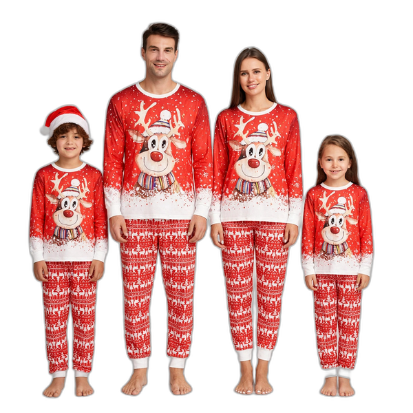 Christmas Deer Family Pyjamas