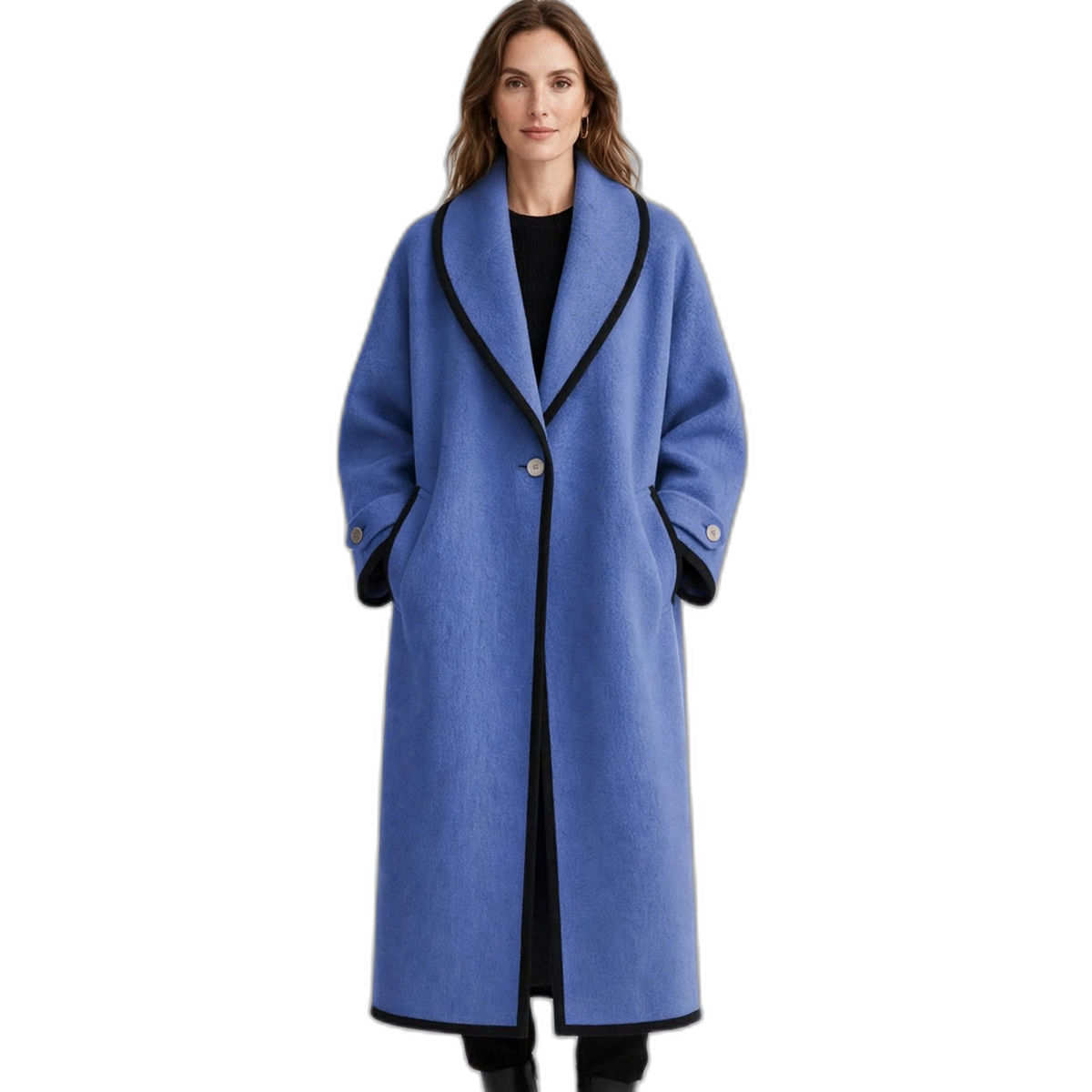 Women's Warm Woolen Oversized Coat