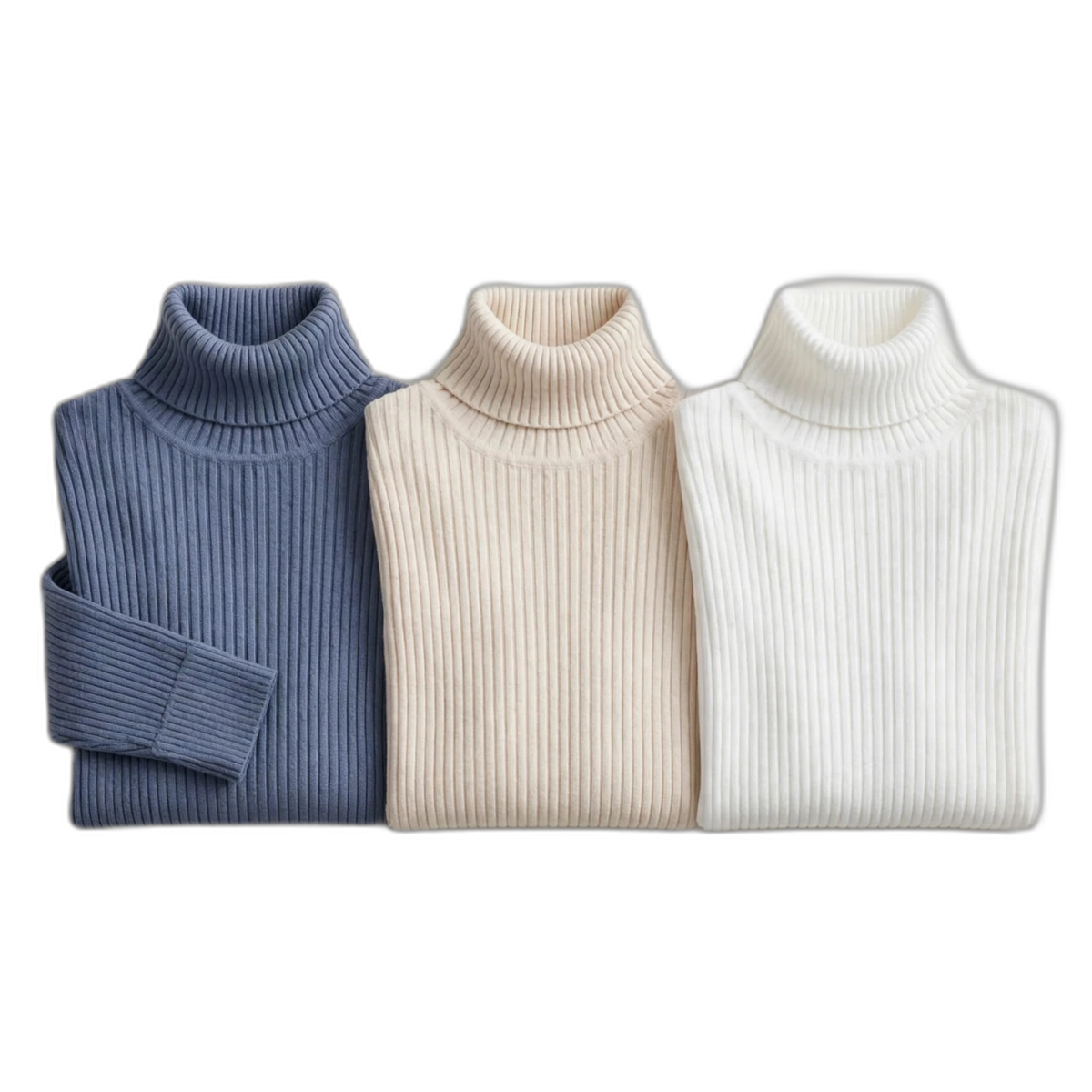 Women's Turtleneck Knitted Sweater