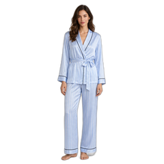 Women's Silk Nightgown & Trouser Set