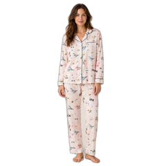 Pink Bluebell Pajama Set