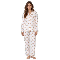 Polar Bear Print Pajama Set