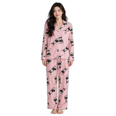 Pink Rabbit Pajama Set