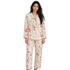 Morning Glory Floral Pajama Set