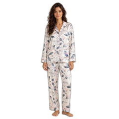 Owl Print Pajama Set