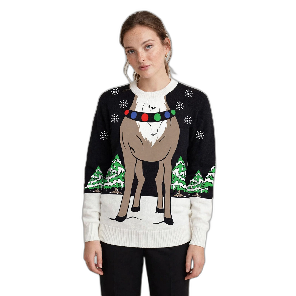 Unisex Long-Sleeve Christmas Ugly Sweater
