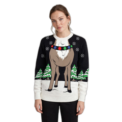 Unisex Long-Sleeve Christmas Ugly Sweater