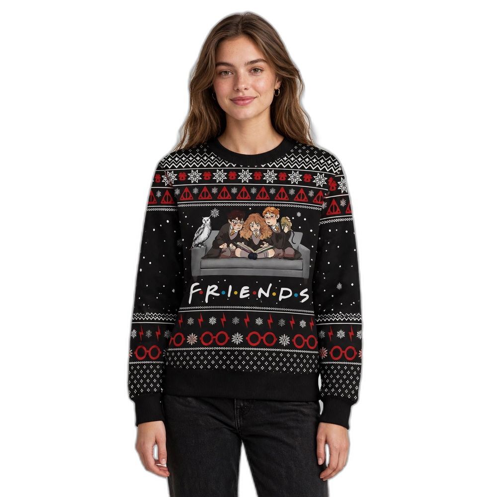 Unisex Long-Sleeved Christmas Ugly Sweater