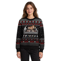 Unisex Long-Sleeved Christmas Ugly Sweater