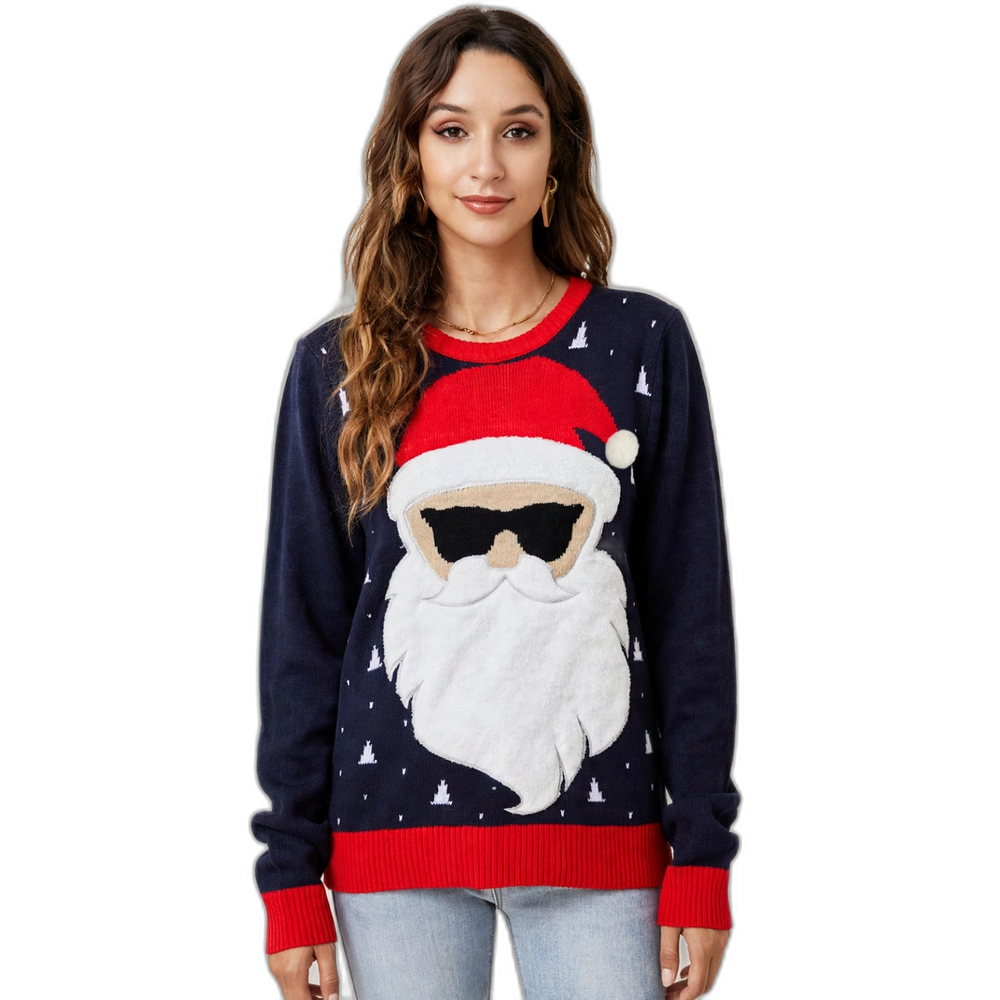 Women's Santa Christmas Ugly Sweater