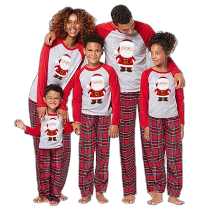 Santa Claus Long Sleeve Pajama Set