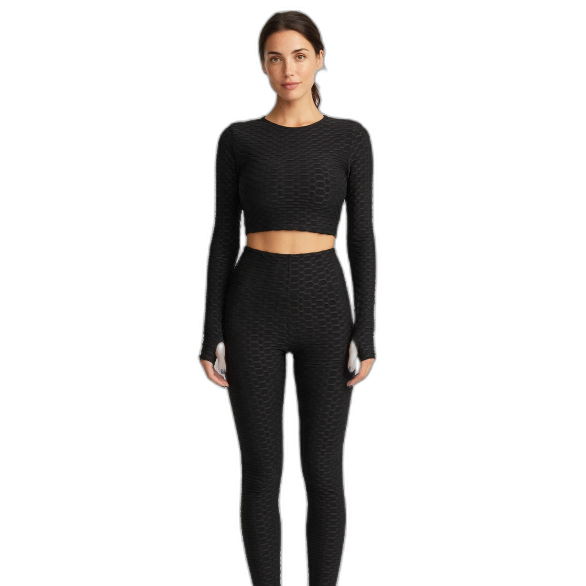 Women's Honeycomb 2-Piece Gym Set