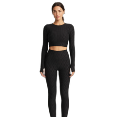 Women's Honeycomb 2-Piece Gym Set