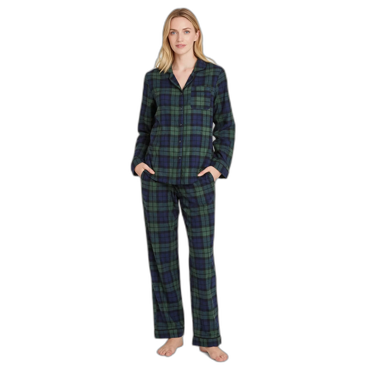 Women's Check Pajama Set